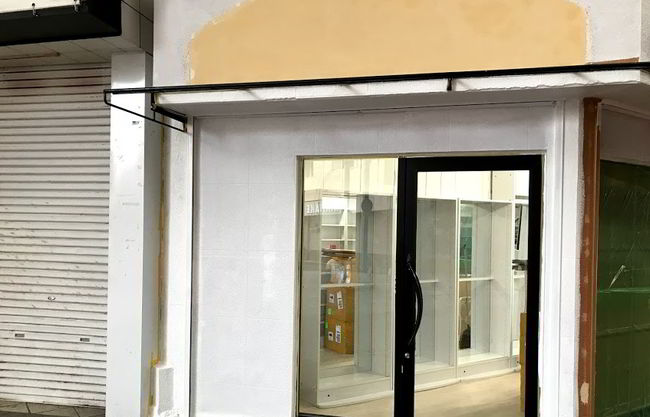 佐世保店舗外装塗装